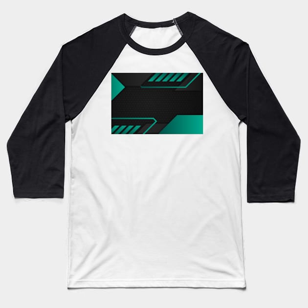 Background Abstract Baseball T-Shirt by Shop Ovov